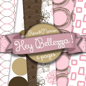 Papier numérique marron jaune à télécharger