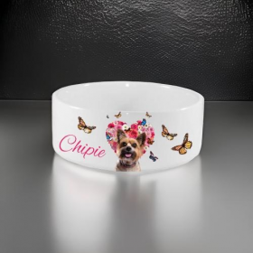 Bol, gamelle pour chien, en céramique, à personnaliser, pré commande délai 8 à 10 jours