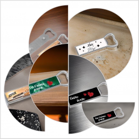 Décapsuleur, ouvre bouteille, aimant à personnaliser, avec vos photos, pré commande délai 8 à 10 jours