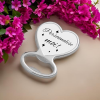 Décapsuleur, ouvre bouteille, forme coeur, aimant à personnaliser, avec vos photos, pré commande délai 8 à 10 jours