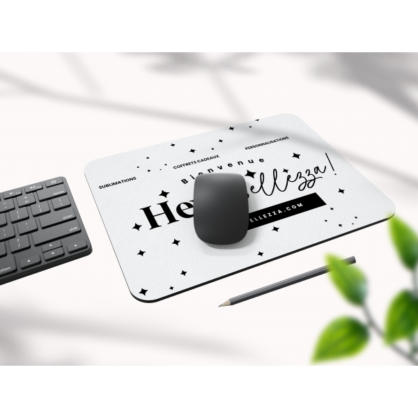 Tapis de souris rectangulaire, à personnaliser, pré commande délai 8 à 10 jours