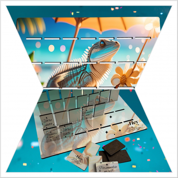 Jeu de société qui est ce? à personnaliser, pré commande délai 8 à 10 jours