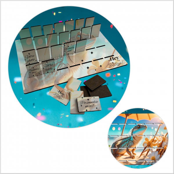 Jeu de société qui est ce? à personnaliser, pré commande délai 8 à 10 jours