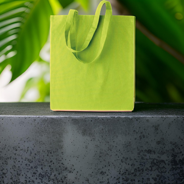 Tote bag, couleur vert citron, sac fourre tout,  à personnaliser, avec les paillettes, délais de traitement sous 8 à 10 jours