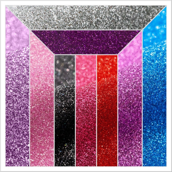 Tote bag, couleur noir, sac fourre tout,  à personnaliser, avec les paillettes, délais de traitement sous 8 à 10 jours