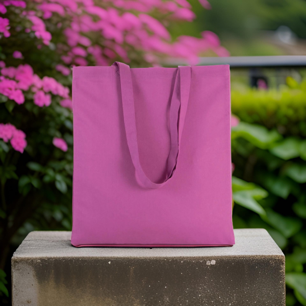 Tote bag, couleur orchidé, sac fourre tout,  à personnaliser, avec effet hologramme, délais de traitement sous 8 à 10 jours