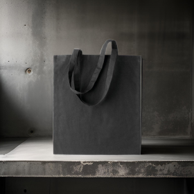 Tote bag, couleur noir, sac fourre tout,  à personnaliser, avec effet hologramme, délais de traitement sous 8 à 10 jours