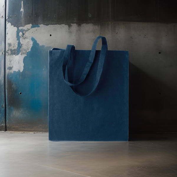 Tote bag, couleur navy, sac fourre tout,  à personnaliser, avec effet velours, délais de traitement sous 8 à 10 jours