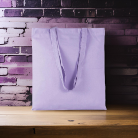 Tote bag, couleur lila, sac fourre tout,  à personnaliser, avec effet velours, délais de traitement sous 8 à 10 jours