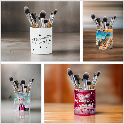 Pot à crayon, pinçeaux